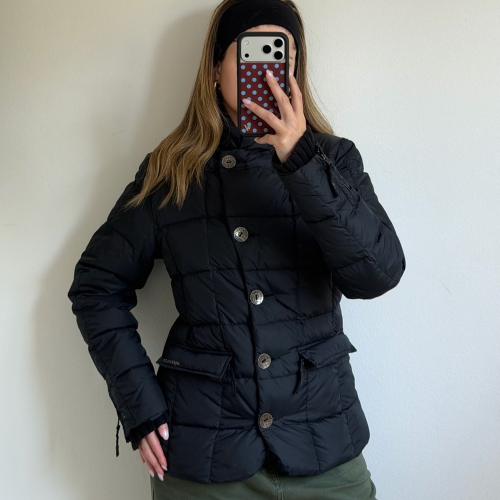 Miss Sixty Black Quilted Puff Jacket